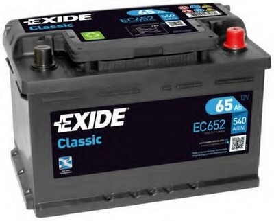 Starterbatterie 12V 65Ah 540A EXIDE Classic B13 LB3 Batterie