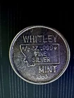 Whiteley Mint 1983 Montana Eagle 1/4 oz .999 Fine Silver Round