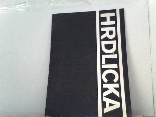 Skulpturen, Zeichnungen u. Druckgrafik. Ausstellungskatalog. HRDLICKA, Alfred.: