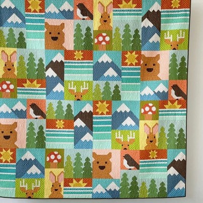 Quilt Pattern - Outdoors by Elizabeth Hartman Quilt Pattern (M412.18)