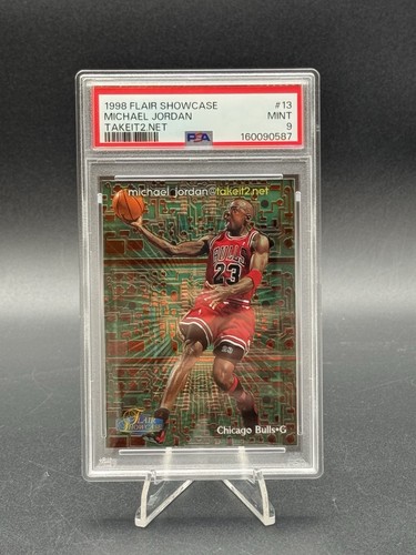 Michael Jordan #13 — 1998 Flair Showcase TAKEIT2.Net basketball card