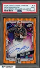 2024 Topps Cosmic Chrome Orange Galactic Jackson Holliday RC AUTO 11/25 PSA 9