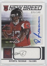 2014 Panini Elite New Breed Materials Signatures 35/149 Devonta Freeman Auto uk2