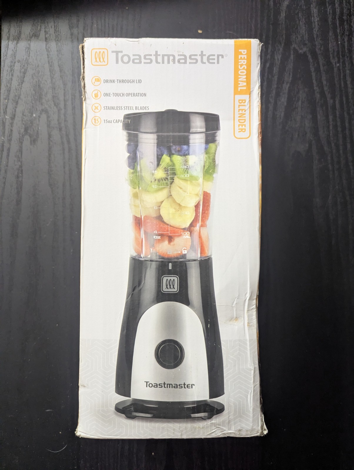 NEW ~ Toastmaster Mini Personal Blender 15 oz Smoothie Maker