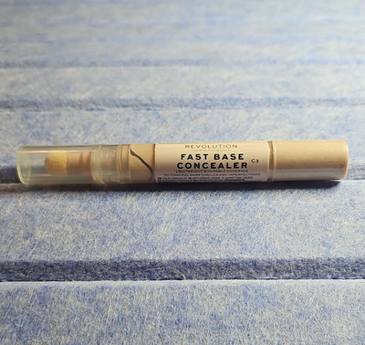 Revolution Fast Base Liquid Concealer Shade C3 Buildable Color-Correcting