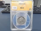 1932-D 25c Washington Quarter Anacs VG 8 (FX)
