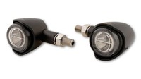 Highsider Akron-X Motorrad LED RüCklicht/Blinker 3In1 Schwarz/GetöNt (Paar)