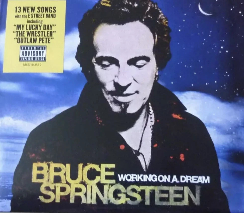 CD: Bruce Springsteen: Working On a Dream (2009) ROCK  VG+/EX