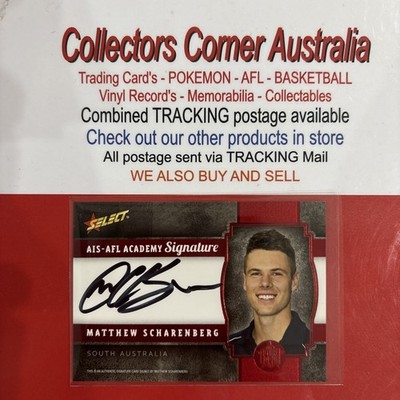 2013 Select Future Force Red Signature - Matthew Scharenberg 068/200