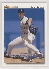 1992 Upper Deck Ricky Bones #623