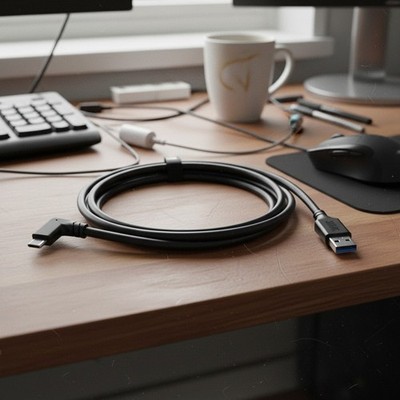 Link Kabel 5m USB 3.0 zu USB C für Oculus Quest 2 1 High Speed Datenübertragung