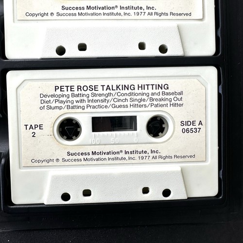 Joe Rudi Talking Baseball Cassette Tape Set 1977 Vintage - Picture 14 of 15