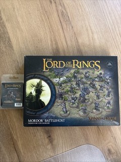 Warhammer Der Herr Der Ringe Mordor Battlehost Und Orc Shaman on Warg