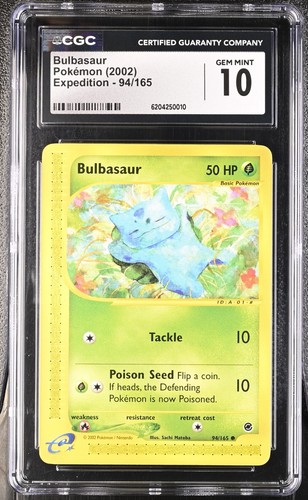 Bulbasaur graded CGC 10 for sale on eBay