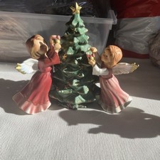 Goebel - Engel schmücken Weihnachtsbaum - champagner - Weihnachten - 2. Wahl