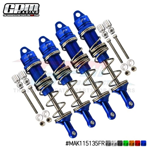 GPM Alu. Front + Rear Shock Absorber Damper for ARRMA 1/8 Kraton V4 6S Upgrade