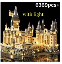 Magic Castle Micro Blocks Medieval Architecture 3D Puzzle 6369PCS - With Light