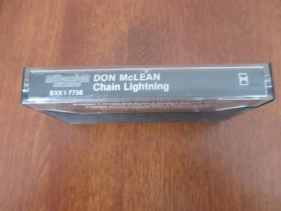 Don Mclean ~ 1978 Cassette ''Chain Lightning'' Millennium Records Good Condition