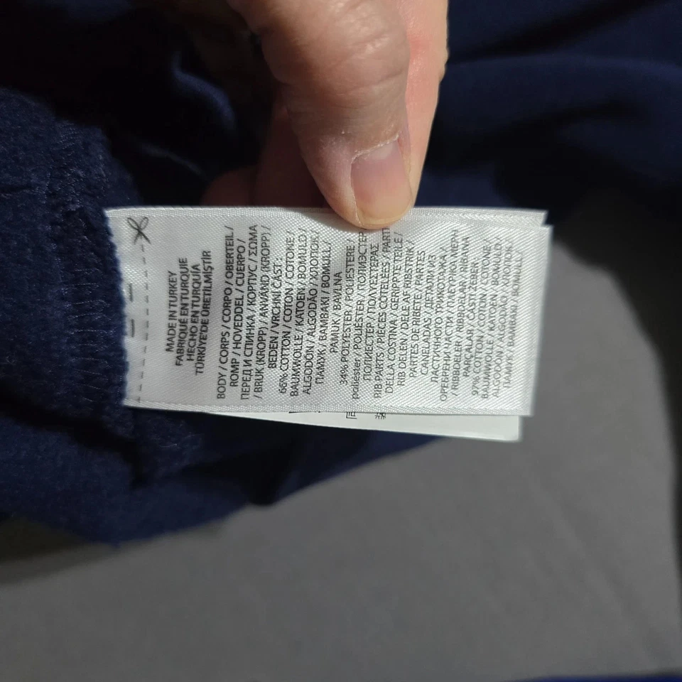 POLO Ralph Lauren Polo Bear Jersey Sudadera con Capucha, Azul Juvenil XL/talla 18-20  Foto 2 de 4