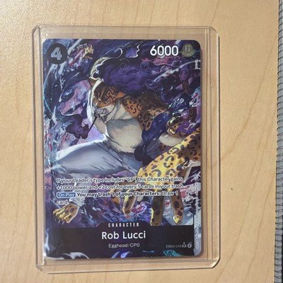 Rob Lucci Alt Art EB04-048 One Piece OP15 Adventure On Kami's Island English EN