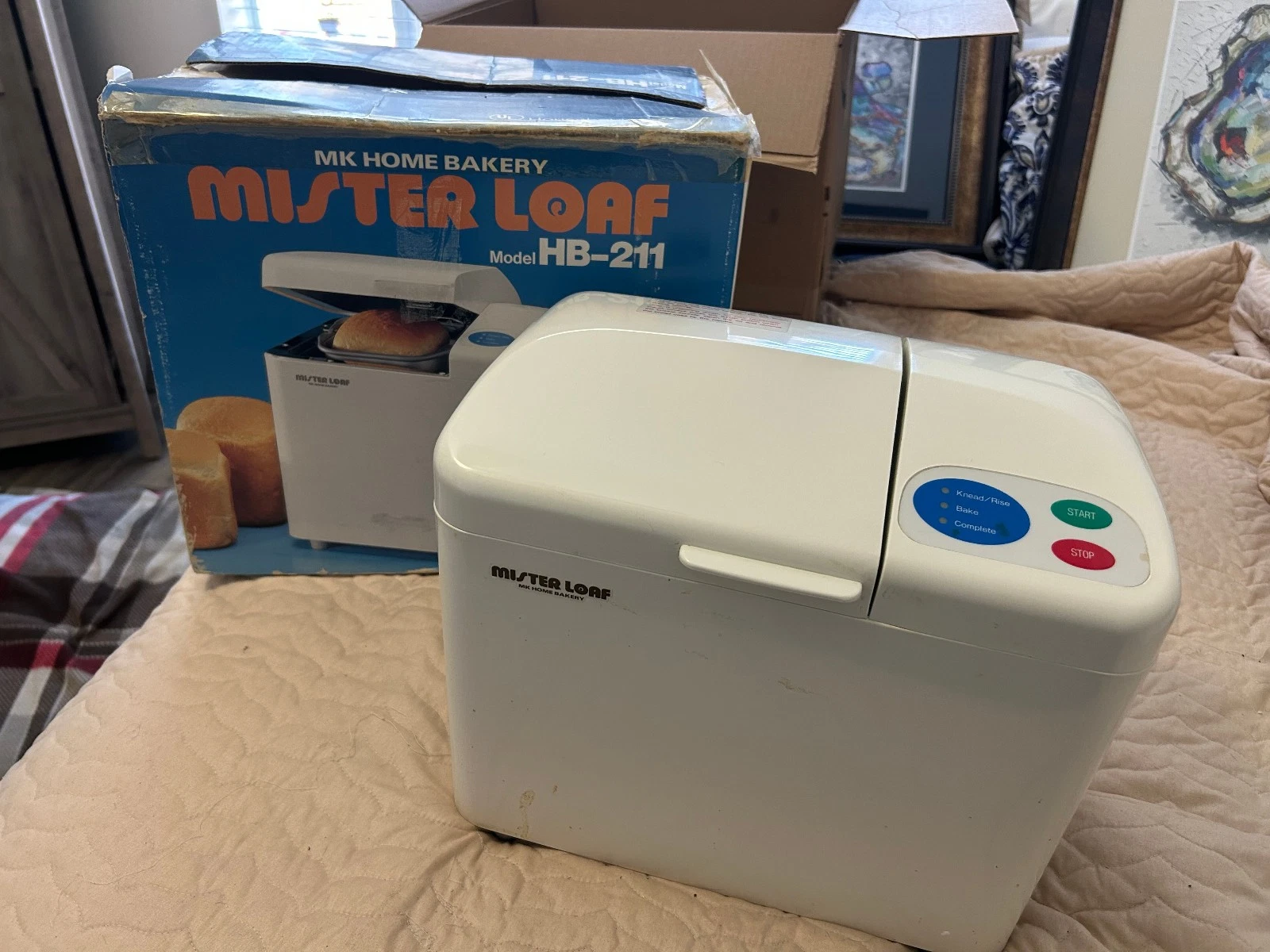 MK Home Bakery Mister Loaf Automatic Bread Maker Model HB-211
Opens in a new window or tab