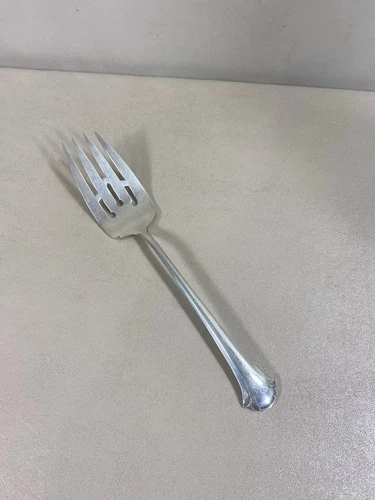 Towle Sterling Silver "Chippendale" 8" Serving Fork No Monogram