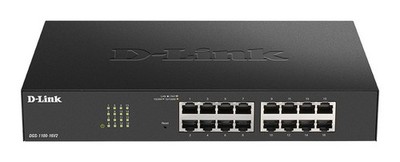 D-Link DGS-1100-16V2 16-Port Layer2 Smart Gigabit Switch, Lüfterlos, BRANDNEU