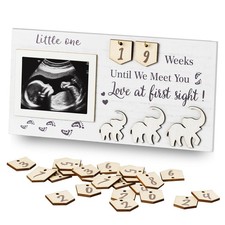 Ultrasound Picture Frame New Mom Pregnancy Countdown Calendar Gift