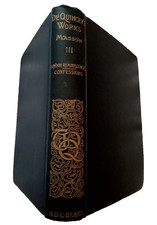 Thomas de Quincey Collected Writings By David...