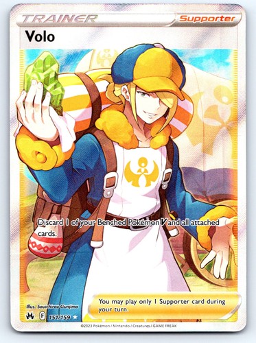 Volo (Full Art) SWSH: Crown Zenith 151/159 NM