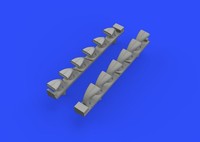 Bf 109G-6 Exhaust Stacks For Tamiya / 1:48 - Eduard 648402