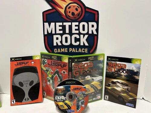 JSRF Jet Set Radio Future & Sega GT 2002 ( Microsoft Xbox ) CIB Clean Game Disc