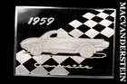 1959 Corvette Sterling Silver Bar- 1.2oz 3sg .925- Choice Gem Proof #K1257