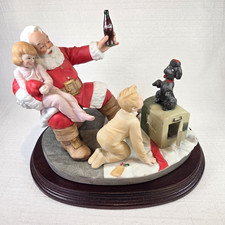 Royal Orleans Coca-Cola The Classic Santa Claus Fourth Annual Christmas 1986