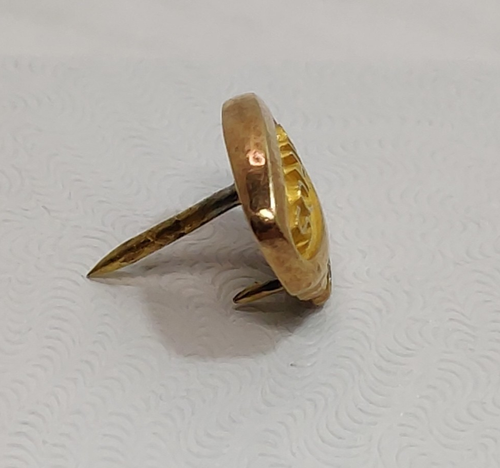 Vintage SOHIO 10K 2 Diamond Service Award Pin Standard Oil of Ohio Gas Petroleum - Picture 12 of 21