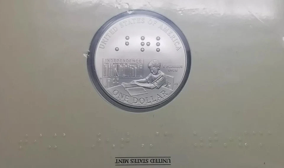 2009 United States Mint Braille Education Set in Sealed OGP #0945 - Image 4 of 4