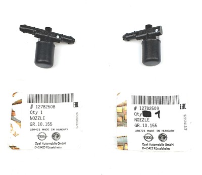 2x Opel Front Windshield Washer Nozzles Insignia A Left Right