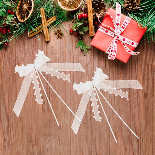 10 Pcs Liebe Schnee Bogen expédition Braut Hochzeitsauto -Dekorationen