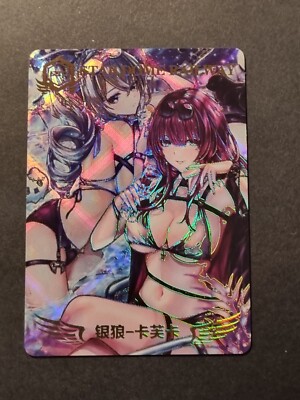 KAFKA & SILVER WOLF - HONKAI: STAR RAIL -GODDESS STORY - SEXY WAIFU - HOLO - SSP