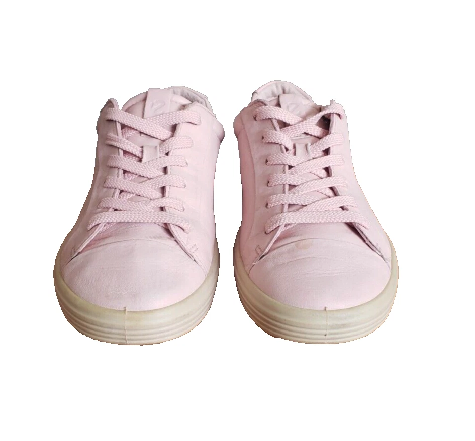 Sneakers basse stringate donna Ecco Soft 7 rosa chiaro misura 6 5 euro 37