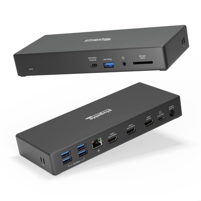 13-in-1 USB-C Triple Monitor Docking Station with 100W Laptop Charging and 20...