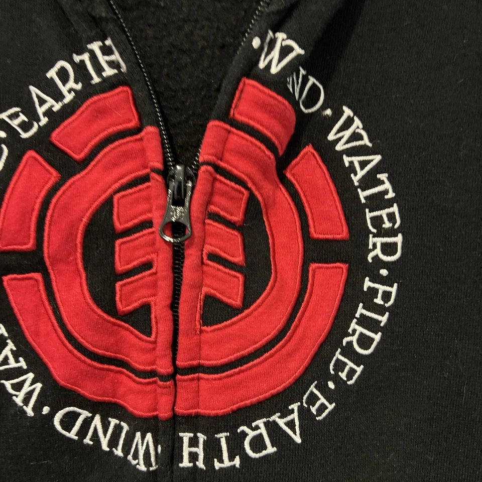 Y2K Element black skate grunge hoodie Kids XL - Image 4 of 4