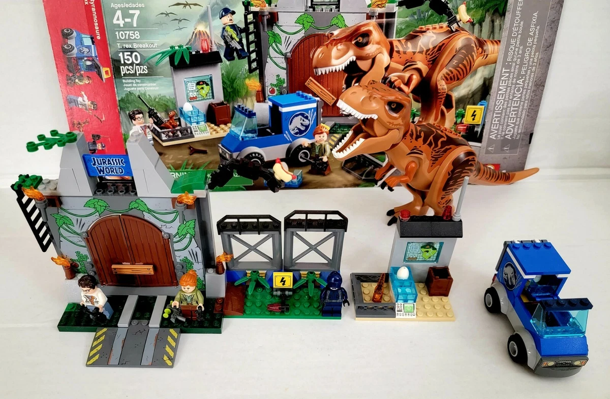 Lego juniors cheap jurassic world