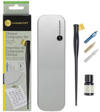 Manuskript moderne schräge Kalligraphie Set ...