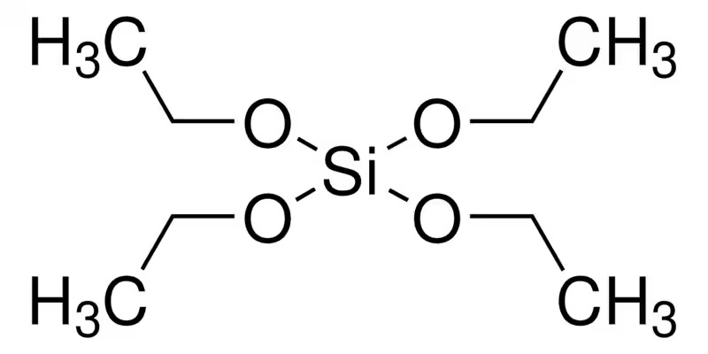 Tetraetil ortosilicato 98%, ácido ortosilícico tetraetil éster, TEOS