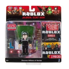 Roblox Jailbreak: Double Agent Figure & Code Series 7 Yellow Celebrity