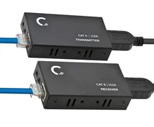 4K 300ft HDMI Extender Cat6/Cat7 Ethernet Cable Up to 328 ft