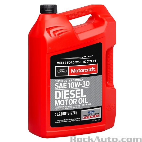 Motorcraft 10W30 Engine Oil & Filter Kit For 1122 Ford 6.7L