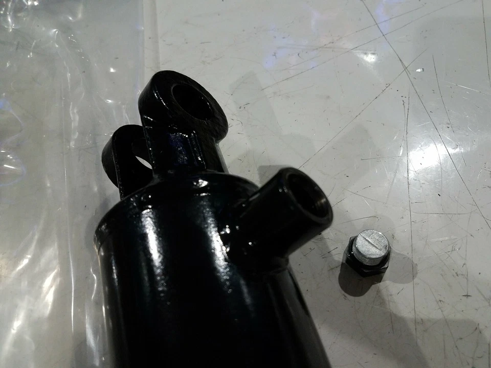 Cilindro hidráulico cargador de ruedas CNH/Caso CNH 87018096 estuche original nuevo holanda  Foto 4 de 4