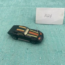 GOOD CONDITION Matchbox Lesney Super fast No62 Chevrolet Corvette Black Orange 